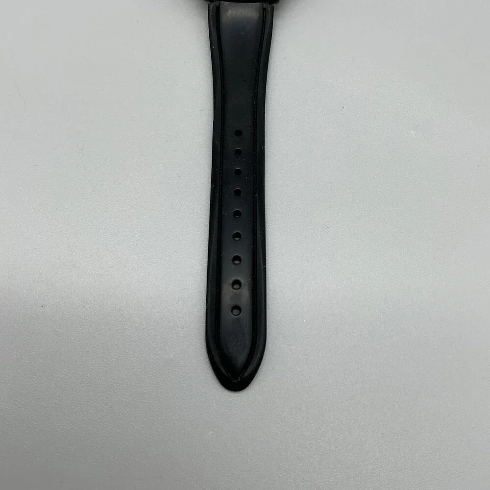 Casio W-755 Mens Watch 42mm Digital Black Resin World Time Illuminator 100M WR